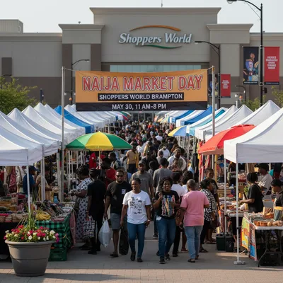 Naija Market Day returns to Brampton May 30 at Shoppers World — Brampton Befluent