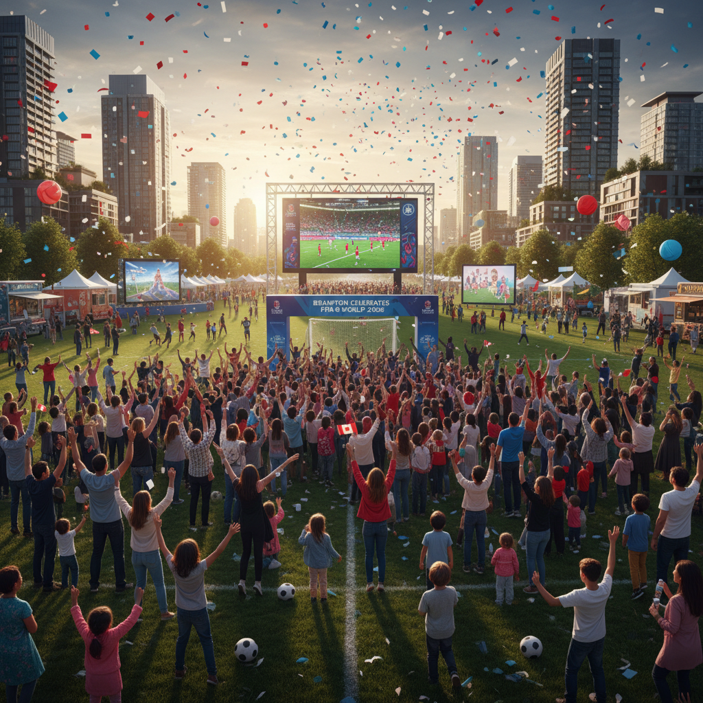 Brampton hosts soccer celebrations for FIFA World Cup 2026