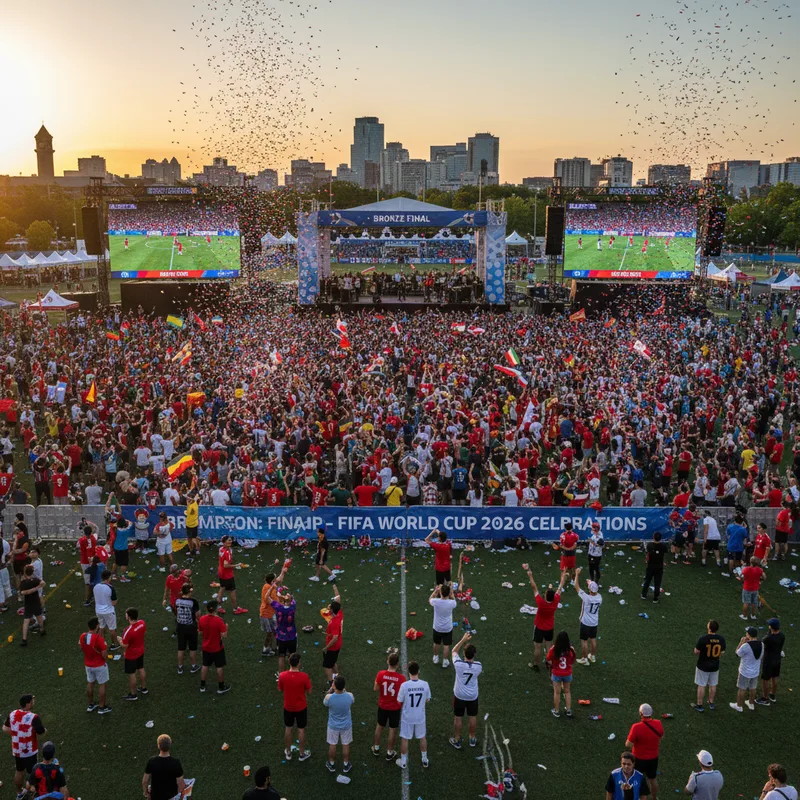Brampton national FIFA World Cup final celebrations will feature free public viewings of medal matches.