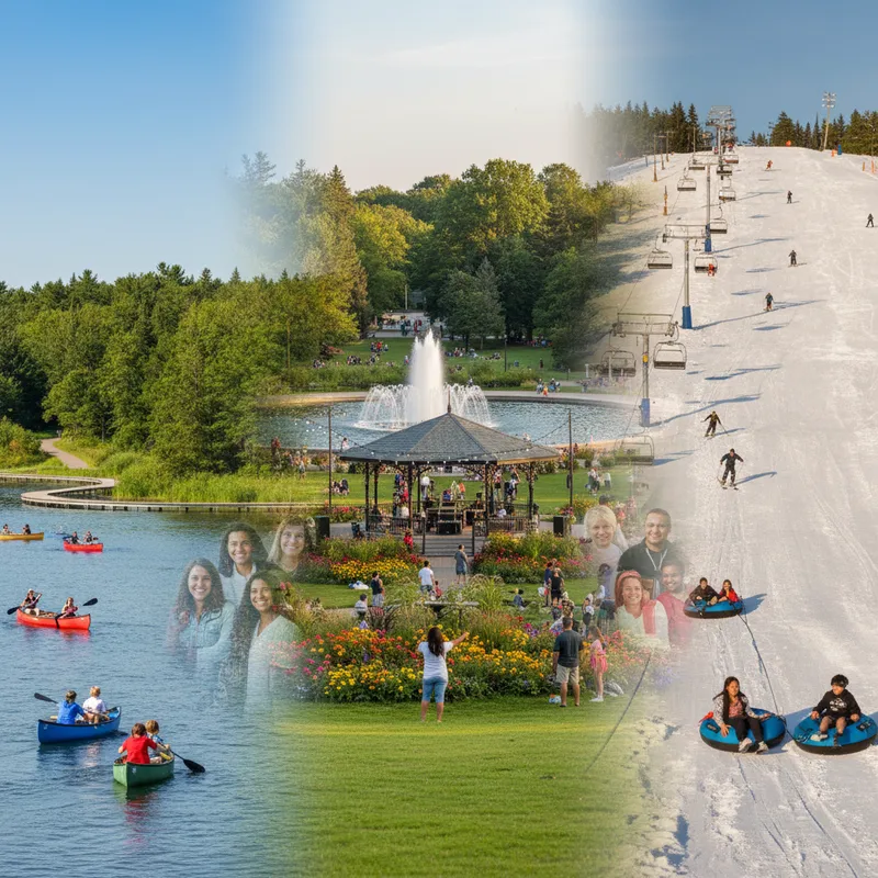 Heart Lake Conservation Park, Gage Park, and Mount Chinguacousy selected as top Brampton tourist attractions.