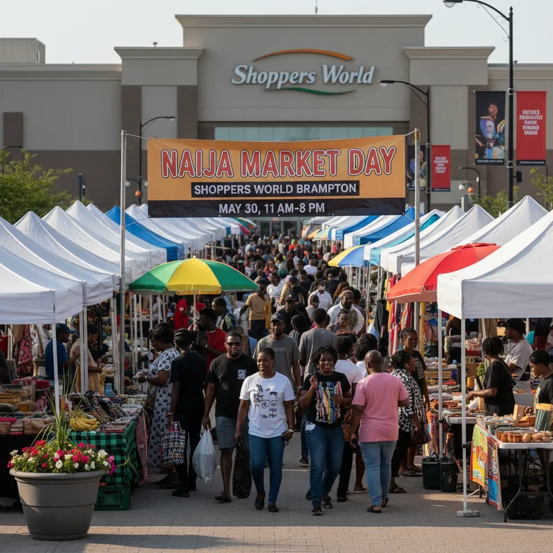 Naija Market Day returns to Brampton May 30 at Shoppers World — Brampton Befluent